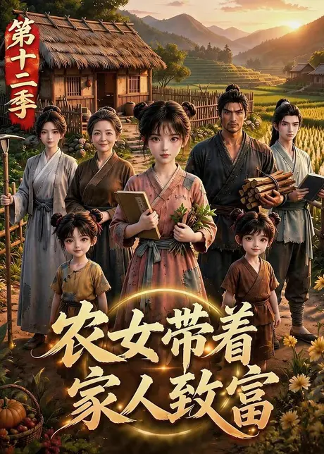 《农女带着家人致富第十二季(125集)(夸克网盘)》短剧封面