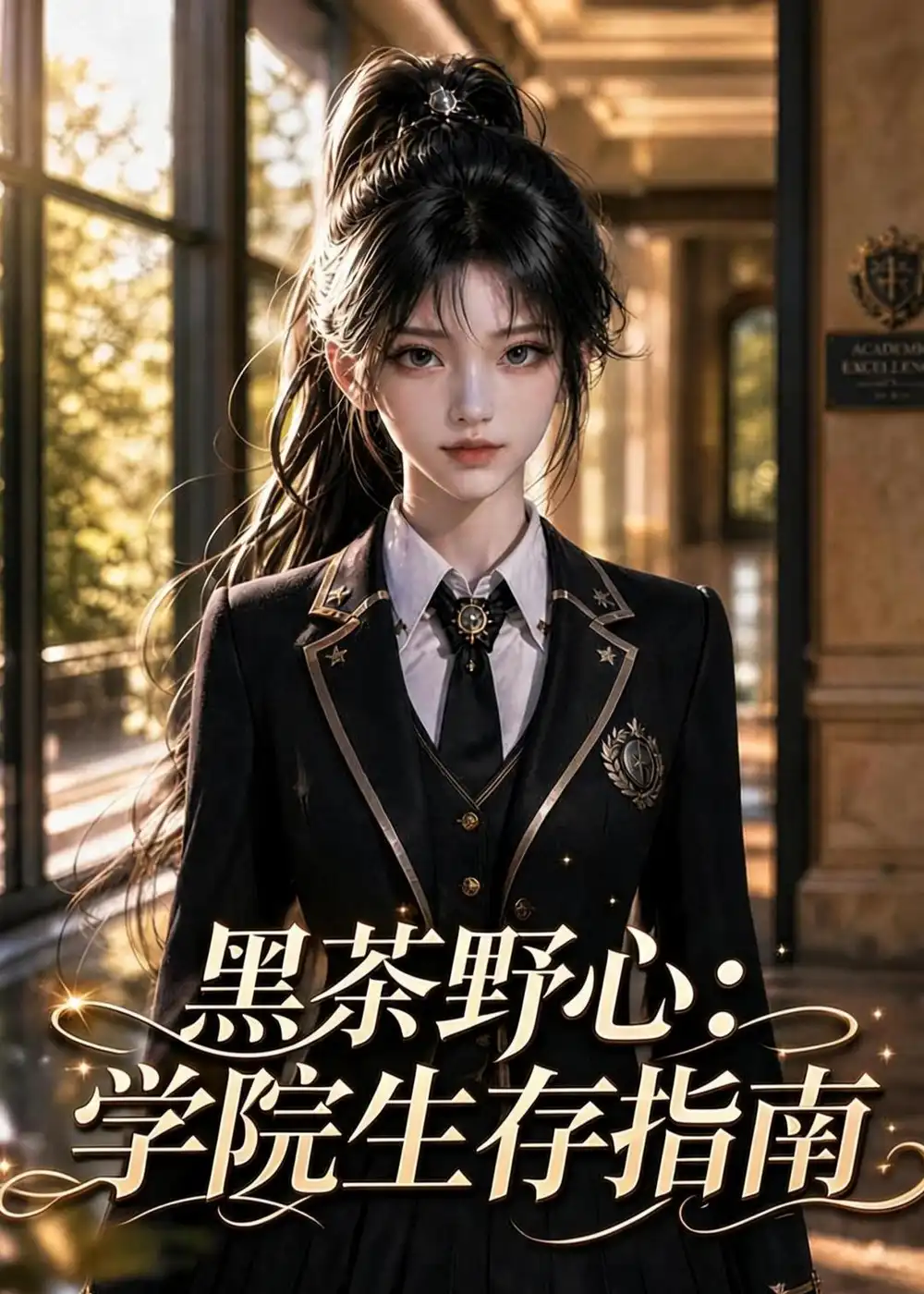 《黑茶野心:学院生存指南(66集)(夸克网盘)》短剧封面