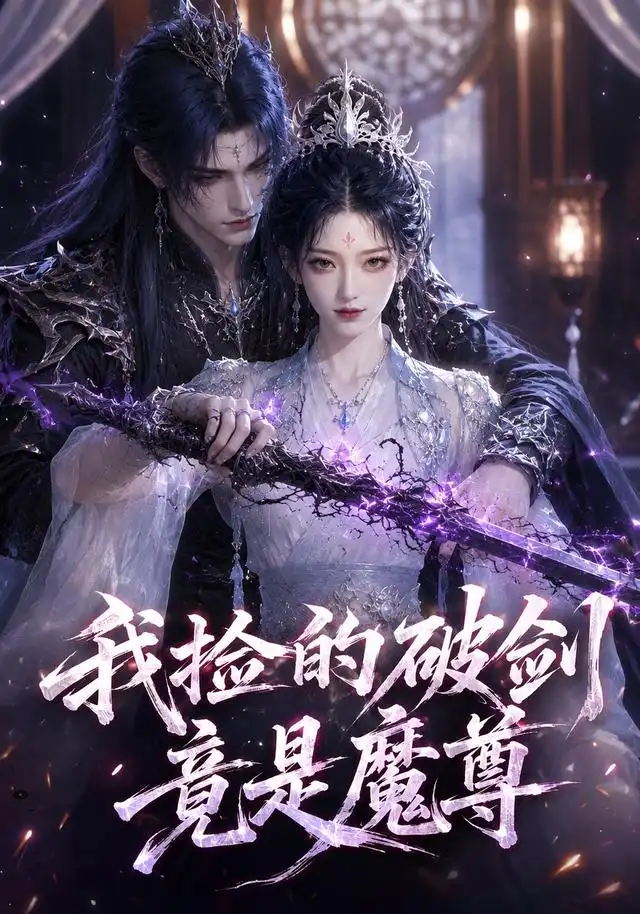 《我捡的破剑竟是魔尊(51集)(夸克网盘)》短剧封面