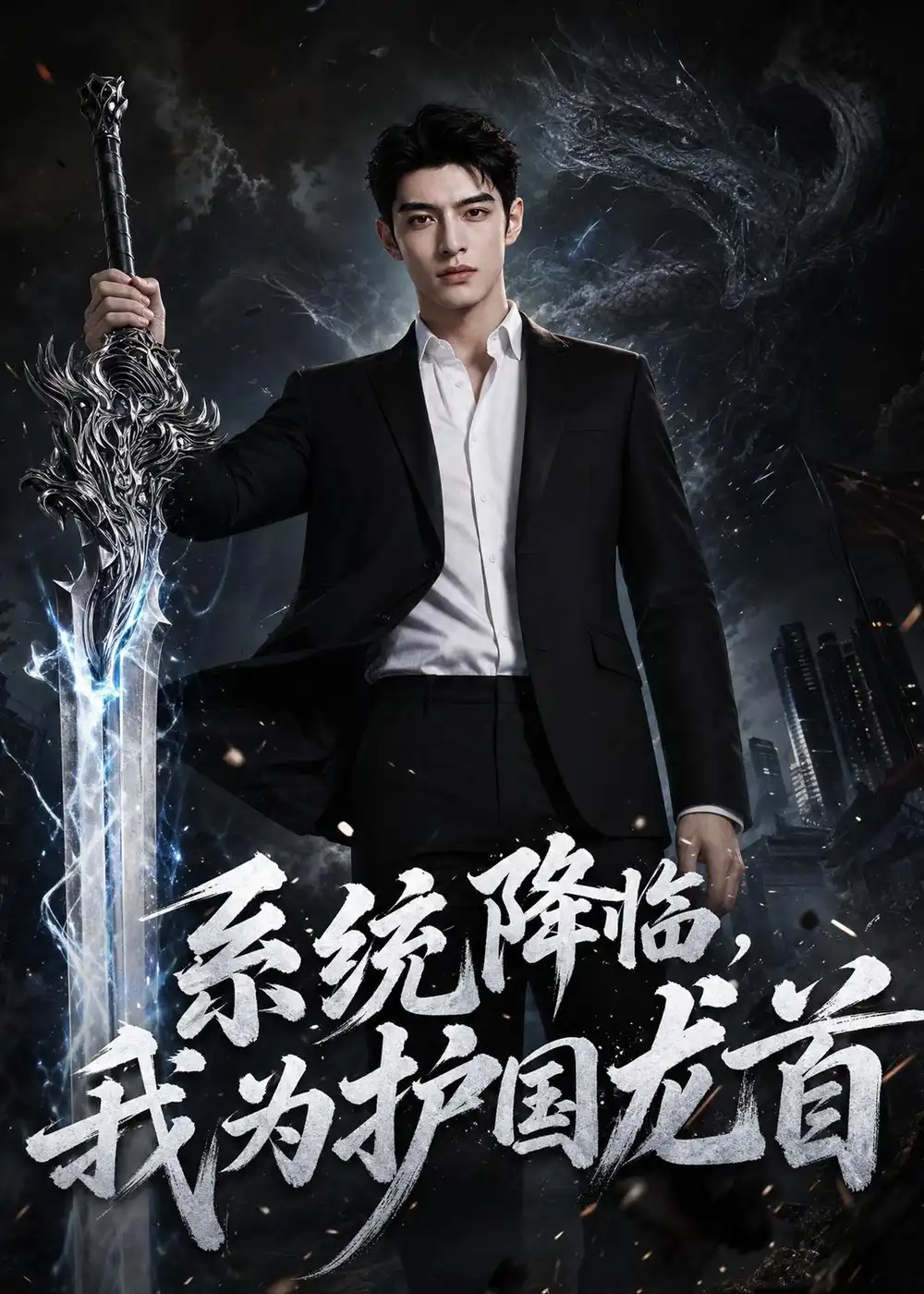 《系统降临，我为护国龙首（42集）AI短剧》短剧封面