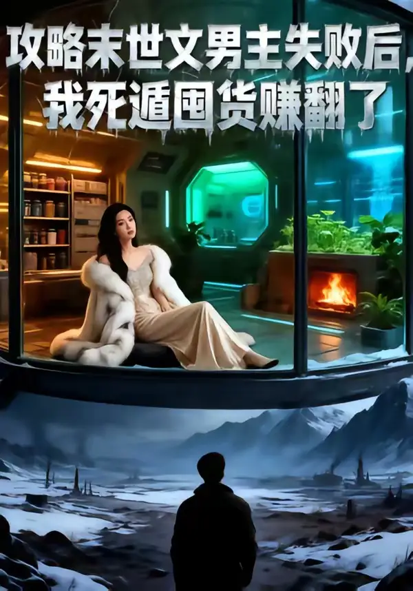 《攻略末世文男主失败后,我死遁囤货赚翻了(50集)》短剧封面