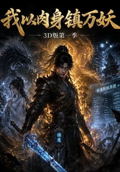 《我以肉身镇万妖3D版第一季（138集）（夸克网盘）》短剧封面