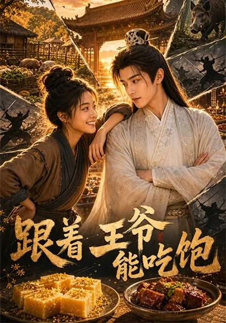 《跟着王爷能吃饱(66集)(夸克网盘)》短剧封面