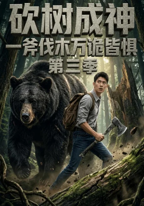 《砍树成神:一斧伐木万诡皆惧第三季(103集)(夸克网盘)》短剧封面