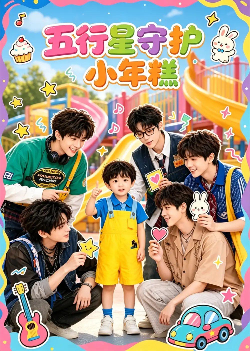 《五行星守护小年糕（69集）AI短剧 (2026)》短剧封面