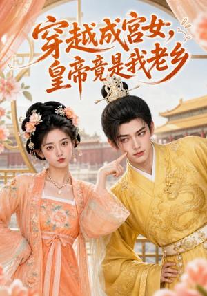 《穿越成宫女，皇帝竟是我老乡（72集）（夸克网盘）》短剧封面