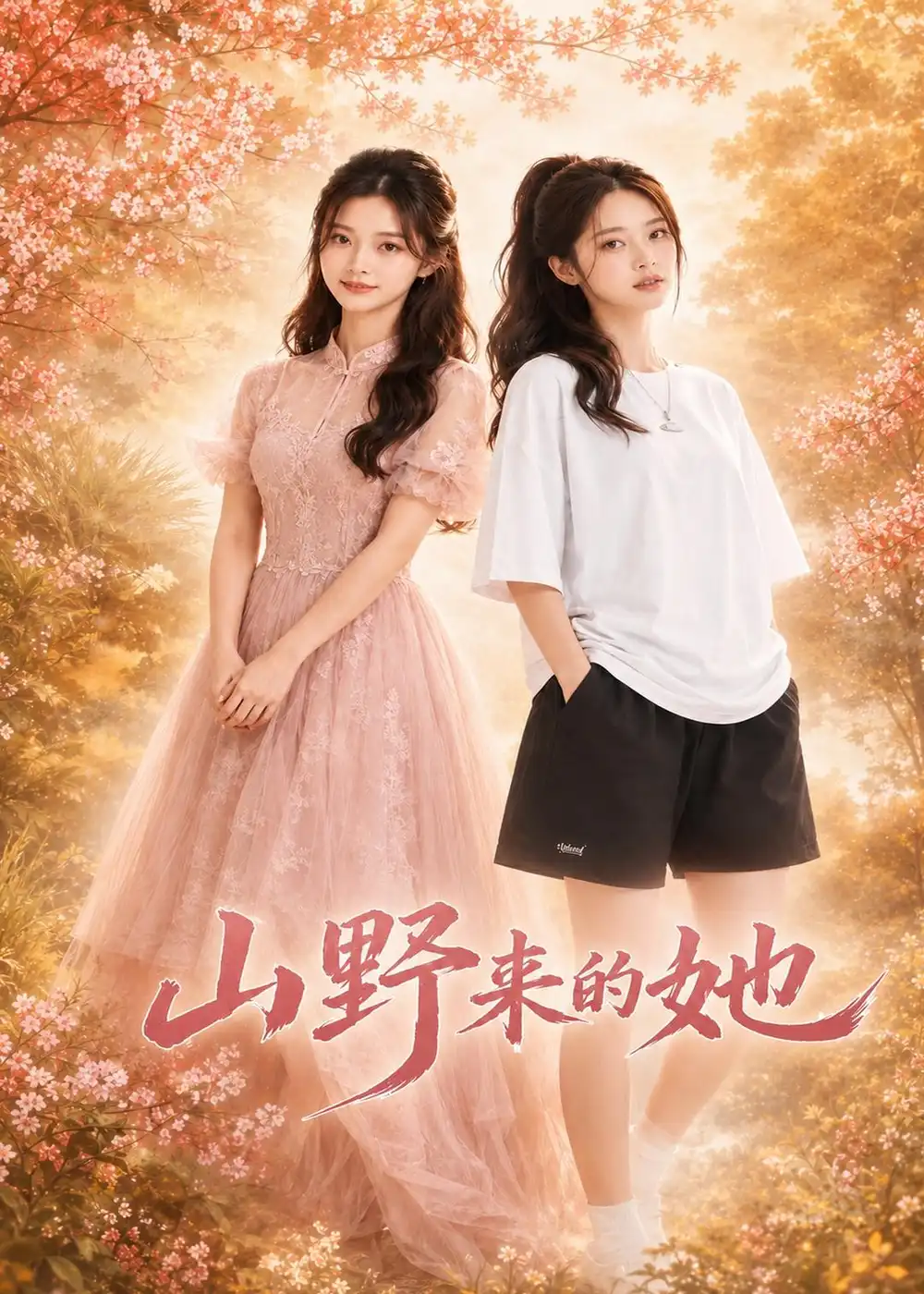 《山野来的她（73集）AI短剧 (2026)》短剧封面