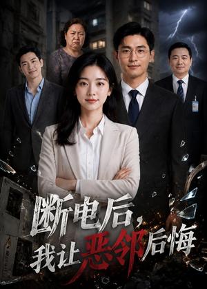 《断电后，我让恶邻居后悔（46集）AI短剧（夸克网盘）》短剧封面