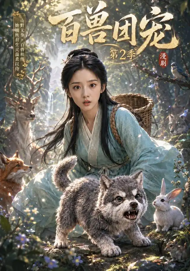 《百兽团宠第2季（114集）（夸克网盘）》短剧封面
