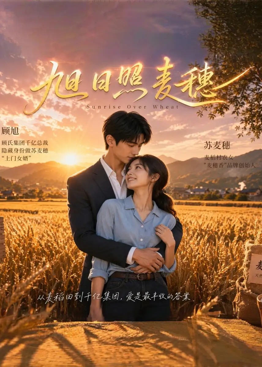 《旭日照麦穗(23集)AI短剧 (2026)》短剧封面