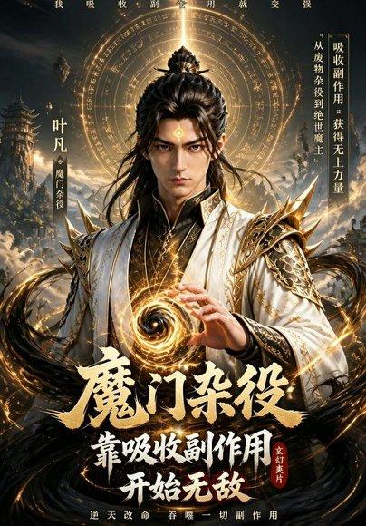 《魔门杂役：靠吸收副作用开始无敌（60集）动漫（百度网盘）》短剧封面