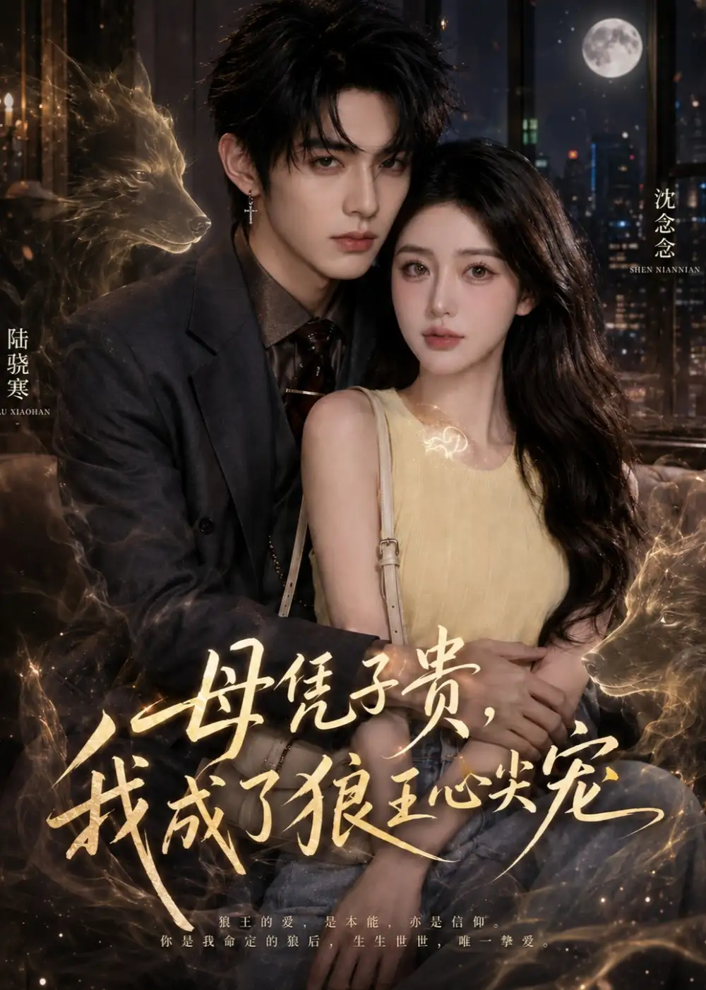 《母凭子贵,我成了狼王心尖宠(56集)AI短剧 (2026)》短剧封面