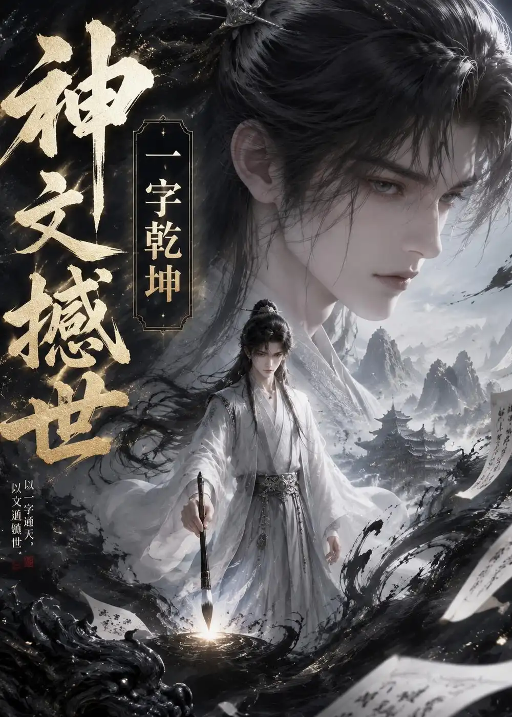 《神文撼世，一字乾坤（62集）AI短剧（夸克网盘）》短剧封面