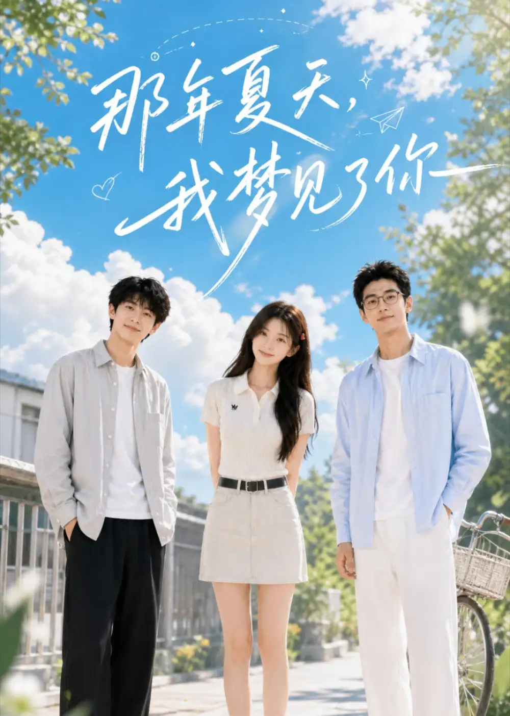 《那年夏天，我梦见了你（19集）AI短剧 (2026)》短剧封面
