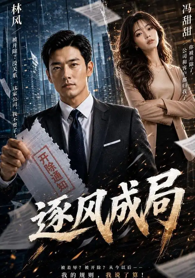 《逐风成局（37集） AI短剧（夸克网盘）》短剧封面