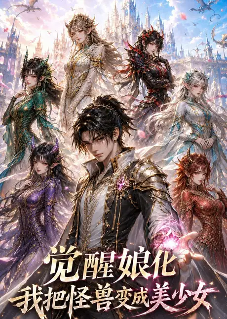 《觉醒娘化：我把怪兽变成美少女（128集）AI短剧 (2026)》短剧封面