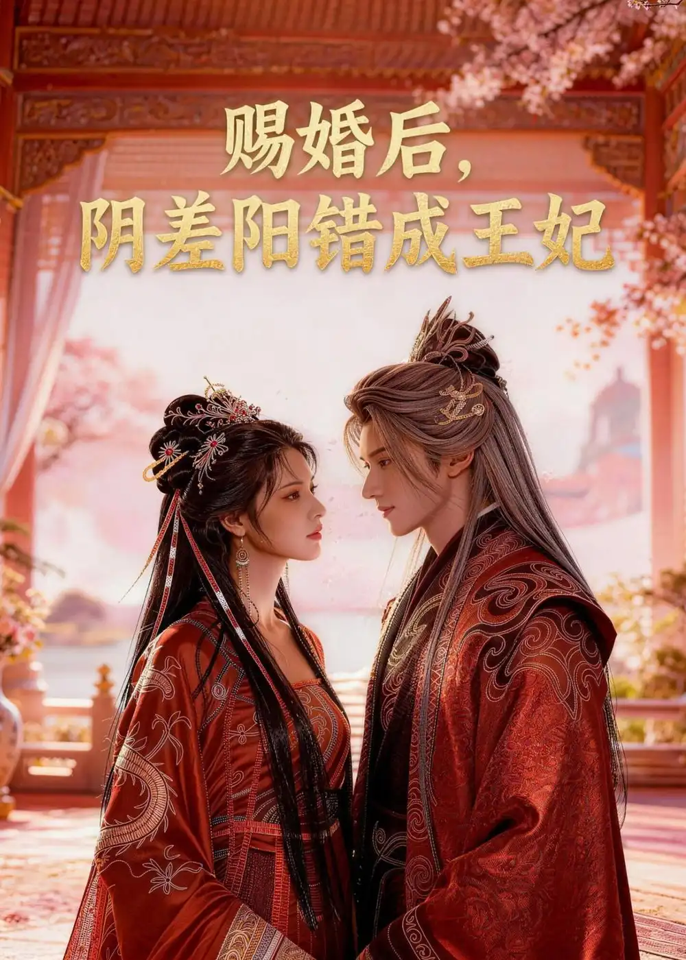 《赐婚后，阴差阳错成王妃（31集）AI短剧 (2026)》短剧封面
