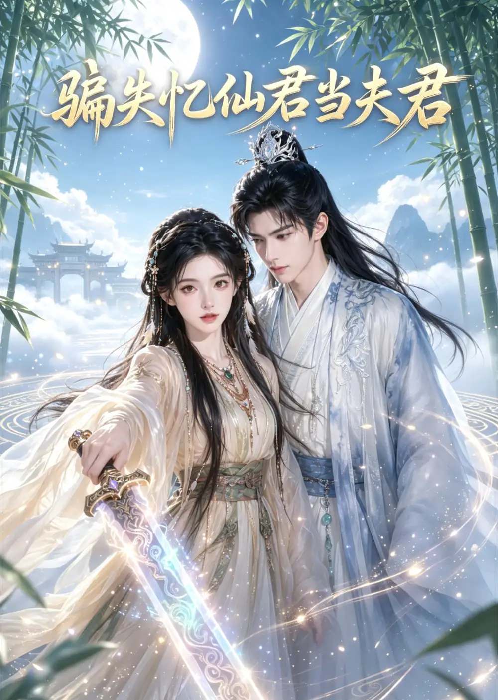 《骗失忆仙君当夫君（66集）（夸克网盘）》短剧封面