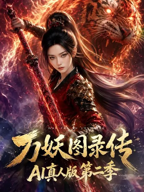 《万妖图录传AI真人版第二季（74集）AI短剧（百度网盘）》短剧封面