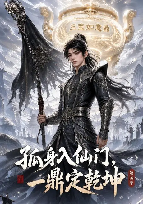 《孤身入仙门，一鼎定乾坤第四季（155集）（夸克网盘）》短剧封面