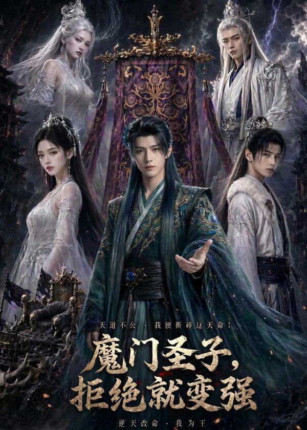 《魔门圣子，拒绝就变强（60集）Ai短剧（百度网盘）》短剧封面