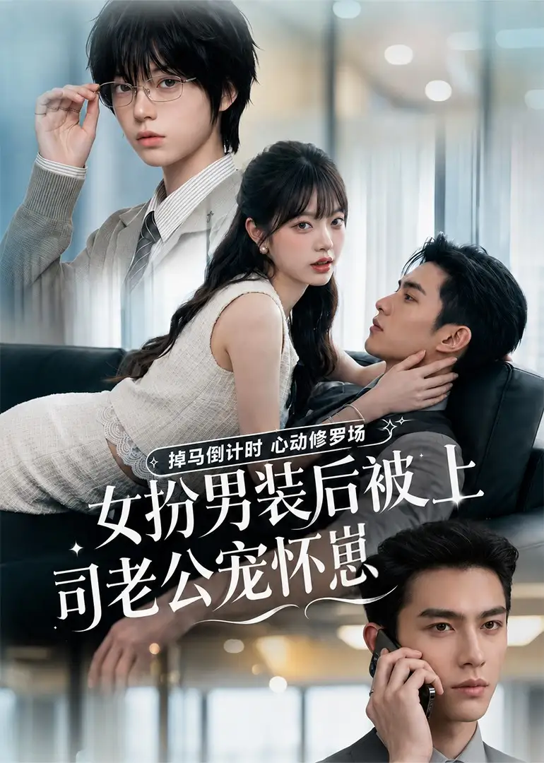 《女扮男装后被上司老公宠怀崽（81集）（夸克网盘）》短剧封面