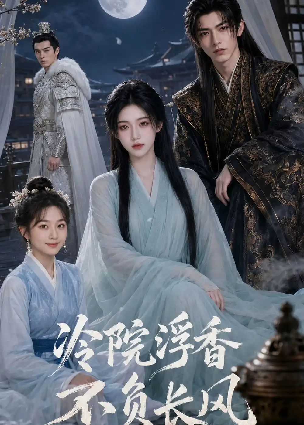《冷院浮香，不负长风（58集）AI短剧（夸克网盘）》短剧封面