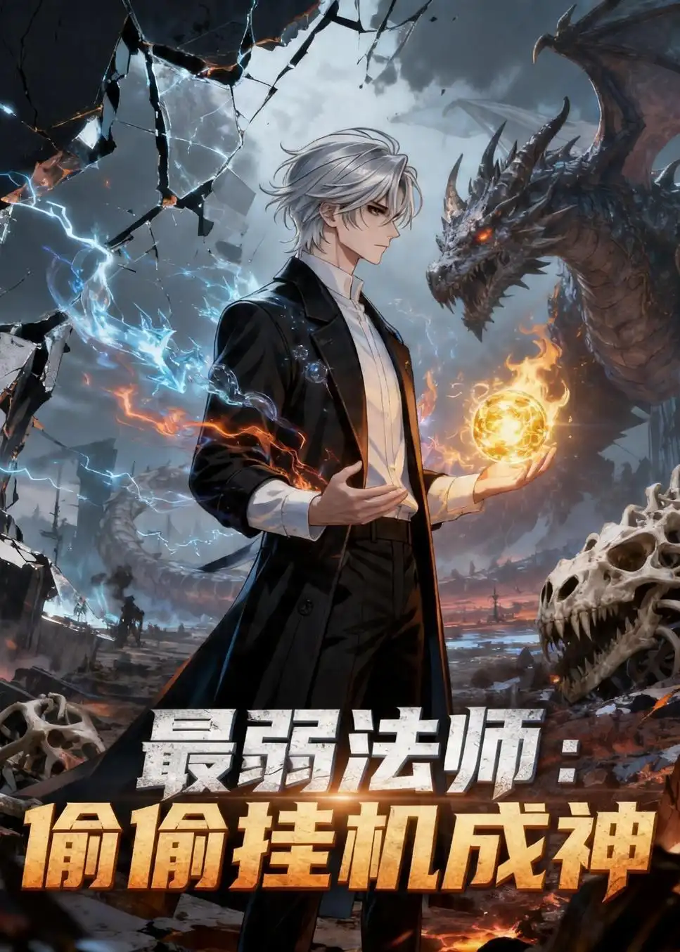 《最弱法师：偷偷挂机成神（38集）动漫（夸克网盘）》短剧封面