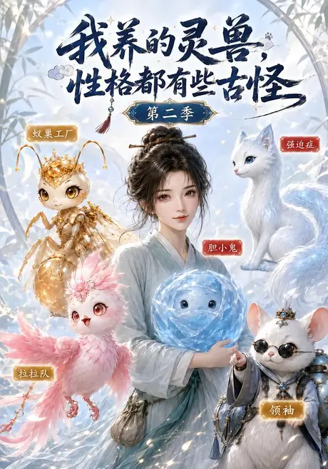 《我养的灵兽，性格都有些古怪第二季（65集）（夸克网盘）》短剧封面