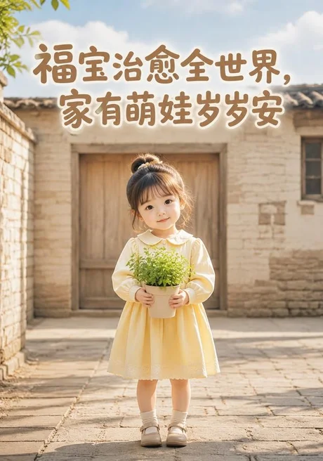 《福宝治愈全世界，家有萌娃岁岁安（169集）（夸克网盘）》短剧封面