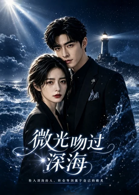 《微光吻过深海（55集）（百度网盘）》短剧封面