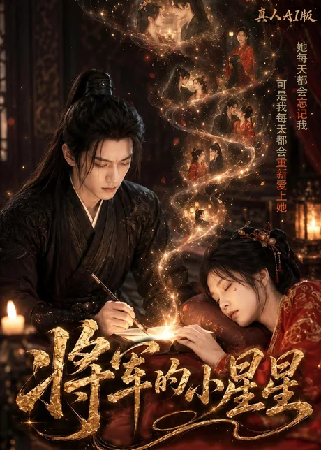《将军的小星星真人AI版（61集）（百度网盘）》短剧封面