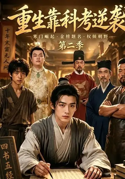 《重生靠科考逆袭第二季(35集)AI短剧 (2026)》短剧封面