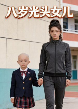 八岁光头女儿（21集）Ai短剧（夸克网盘）封面图 - 短剧短剧