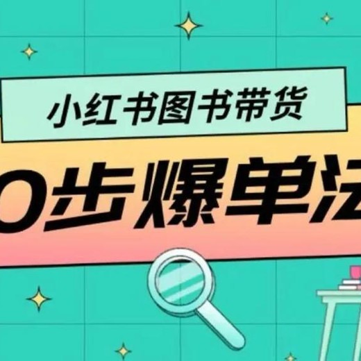 小红书图书带货10步爆单法封面