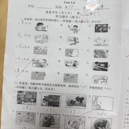 3-6年级英语上册译林版拔尖特训封面