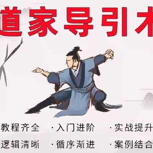 道家导引术（含道家修炼、丹道修炼、龙虎六式等）3.6GB封面