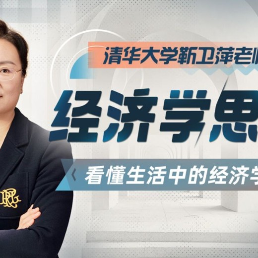清华大学靳卫萍经济学思维30讲,重塑认知世界的经济学视角 清华大学靳卫萍经济学思维30讲,重塑认知世界的经济学视角封面