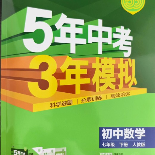 53科学备考初中各科模拟试卷·2025春2025封面