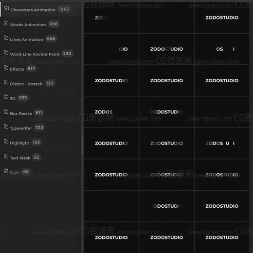 78组动态扫光Drag&DropSeries3SparkSweep超值影视后期全高清素材包HD1080P封面