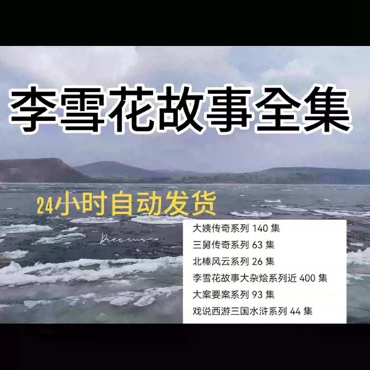 李雪花故事全系列800集（大姨传奇、三舅传奇、北棒风云、大案要案系列、大杂烩系列、戏说西游三国水浒系列）封面