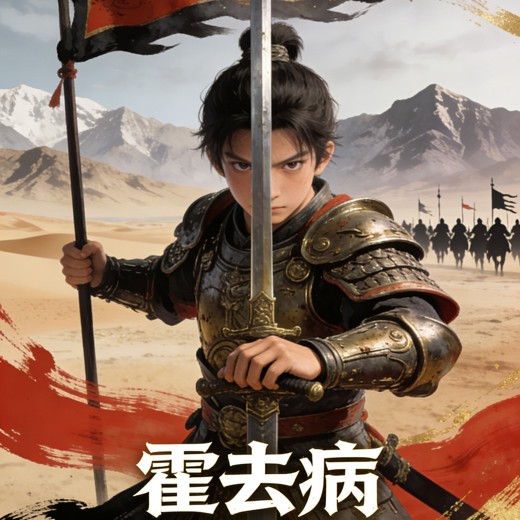 AI短剧霍去病封面