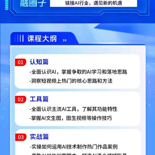 颠覆式全新短视频实操课程，掌握AI时代短视频流量封面