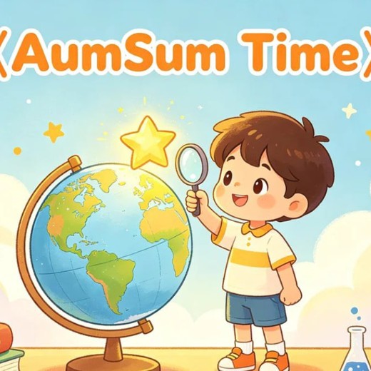 儿童科普英文动画AumSumTime，讲透人体与生命奥秘封面
