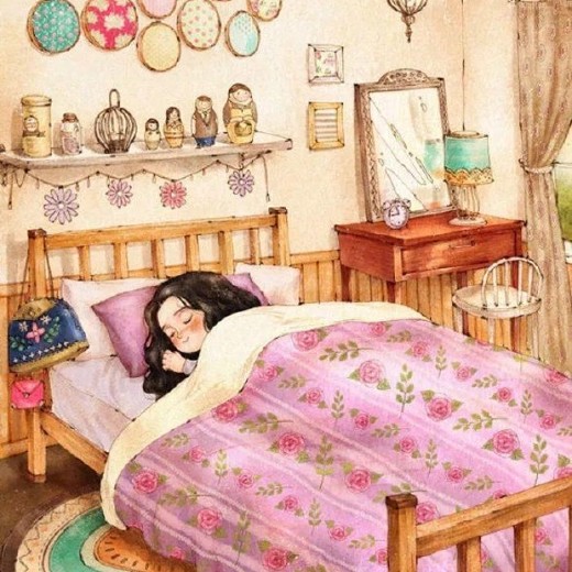 小阳子子GOPS插画：线描、森系风格养成班封面