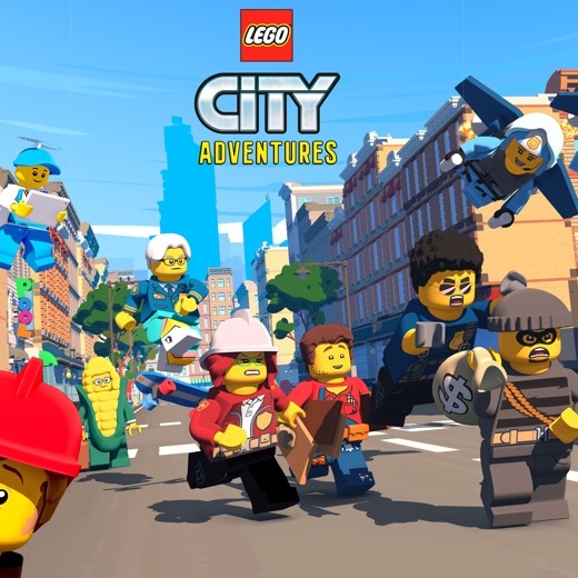 少儿英语启蒙动画乐高城市大冒险LEGOCityAdventures(1-4季)封面
