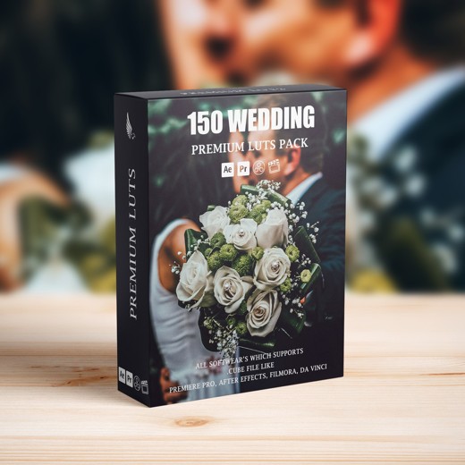 Luts150ProfessionalCinematicWeddingLUTsforFilmmakers封面