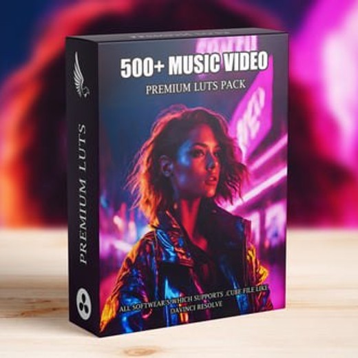 Luts500+CinematicMusicVideoLUTsBundle Luts500+CinematicMusicVideoLUTsBundle封面