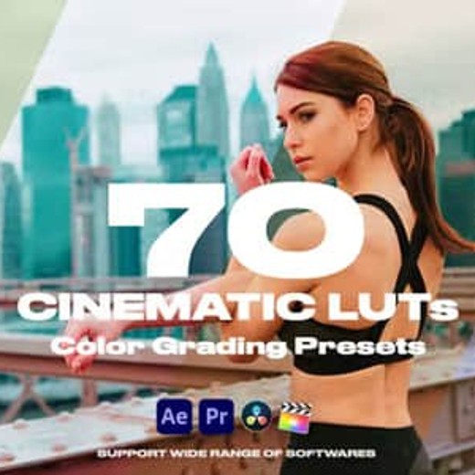 Luts70个电影大片LUTs调色预设V1 Luts70个电影大片LUTs调色预设V1封面