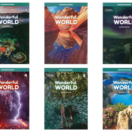 国家地理Ourworld精讲课1-2册 国家地理Ourworld精讲课1-2册封面